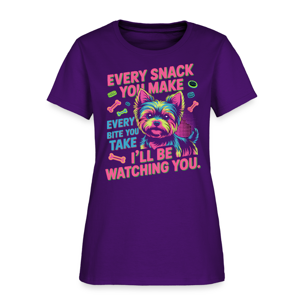 Every Snack You Make - Women's T-Shirt - purple