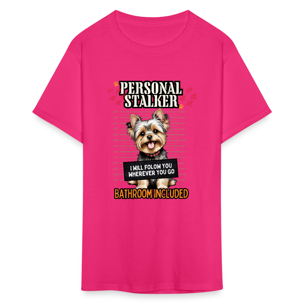 Personal Stalker Shirt - fuchsia