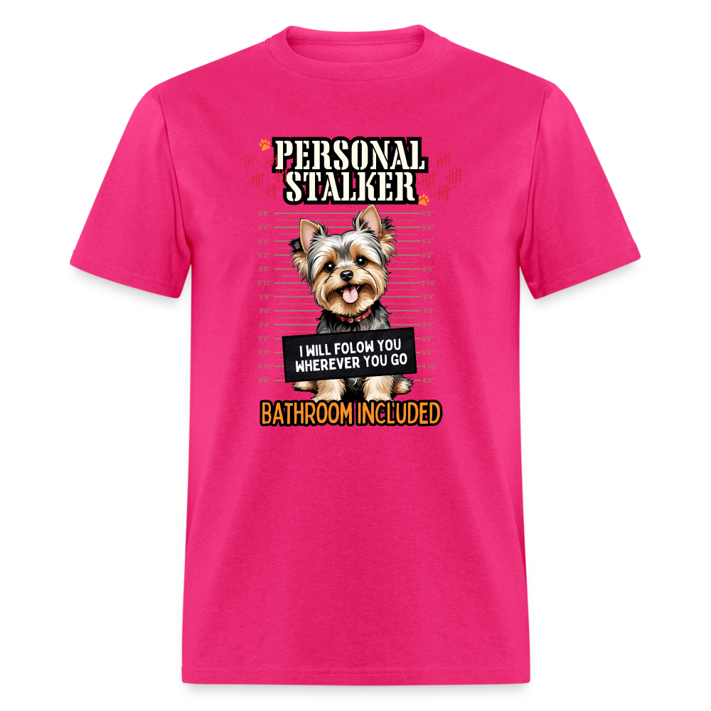 Personal Stalker Shirt - fuchsia