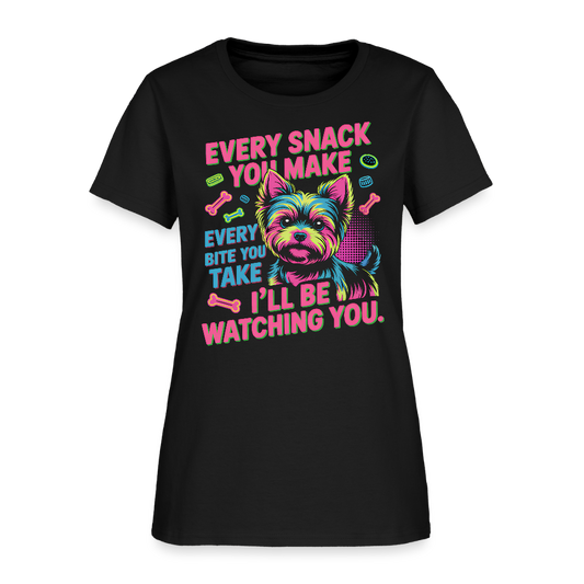 Every Snack You Make - Women's T-Shirt - black